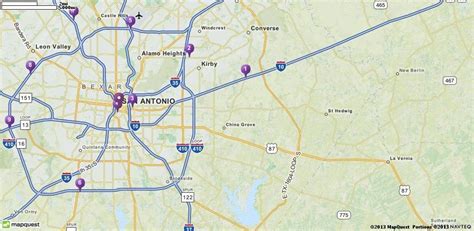 mapquest san antonio tx